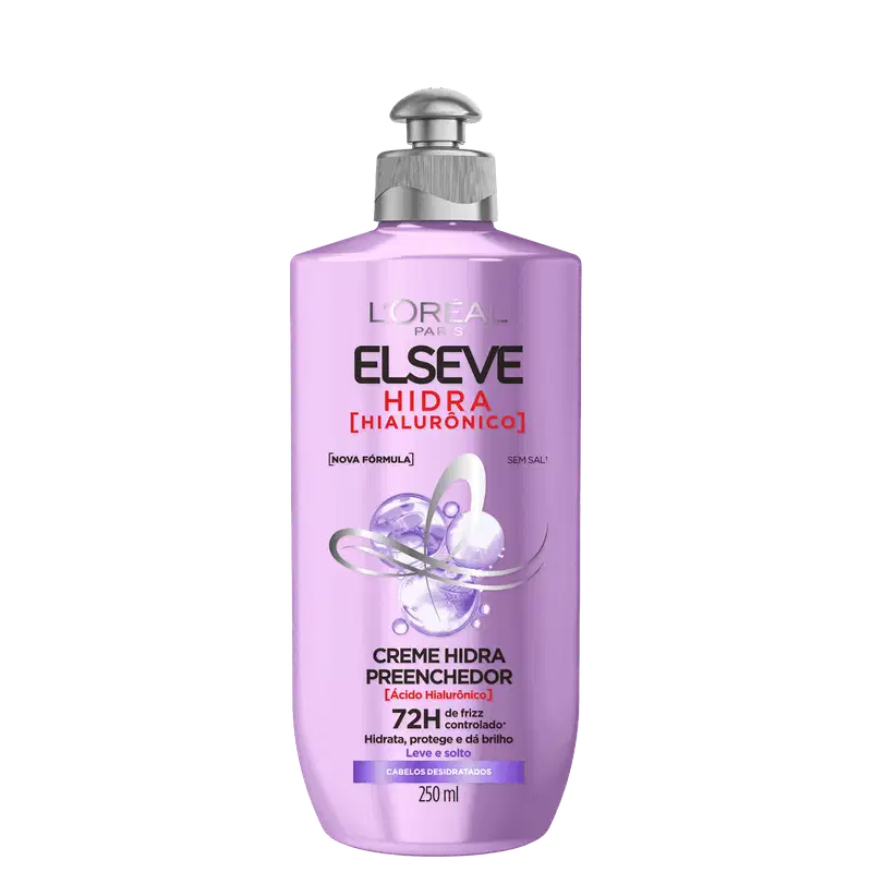 Elseve L'Oréal Paris Hidra Hialurônico Preenchedor - Creme de Pentear 250ml