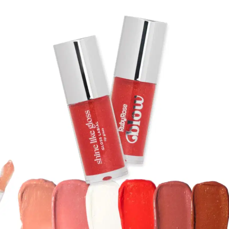 Gloss Labial Shine Like Gloss Linha Blow Ruby Rose Cor:Sb10 Soft Shine