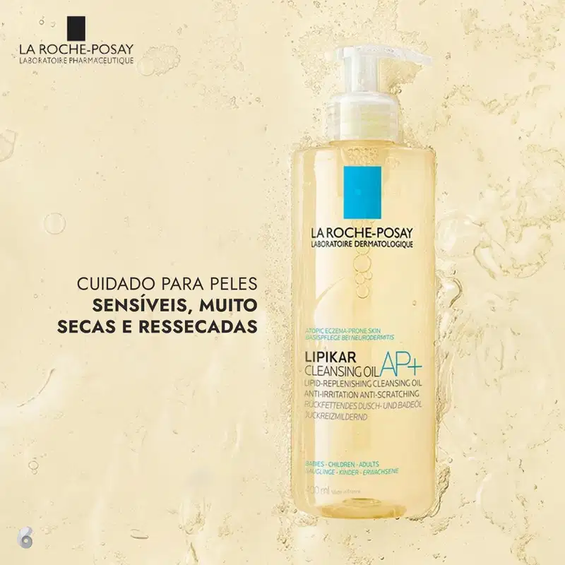 La Roche-Posay Lipikar Cleansing Oil AP+ - Óleo de Limpeza Hidratante 400ml