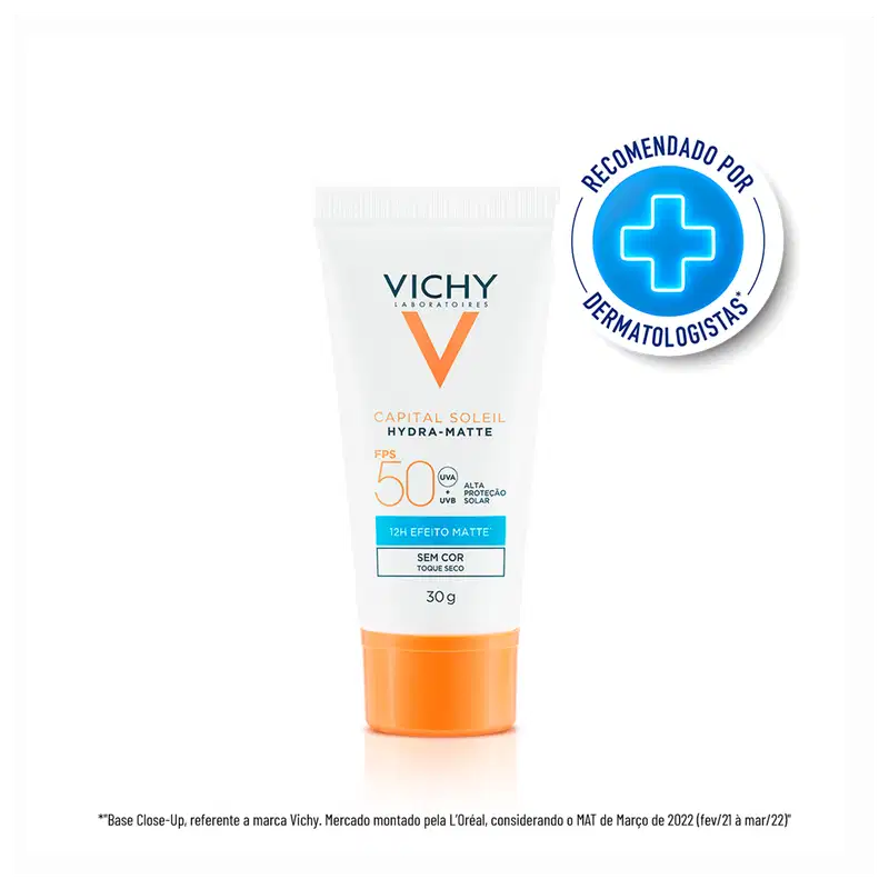 Vichy Capital Soleil Hydra-Matte FPS50 - Protetor Solar Facial 30ml