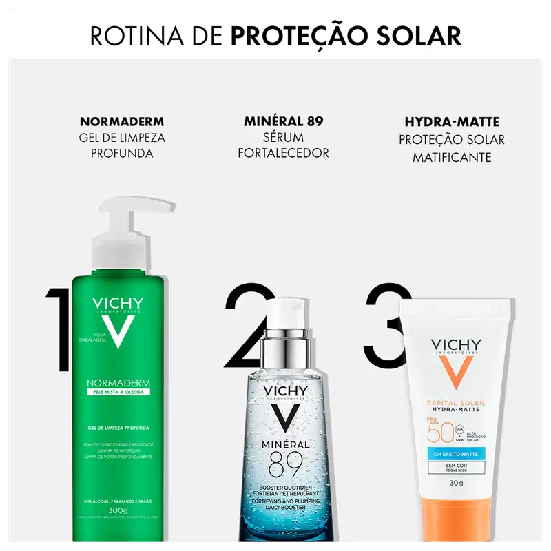 Vichy Capital Soleil Hydra-Matte FPS50 - Protetor Solar Facial 30ml