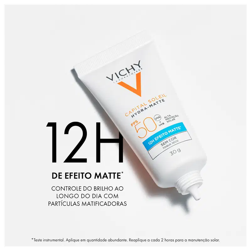 Vichy Capital Soleil Hydra-Matte FPS50 - Protetor Solar Facial 30ml