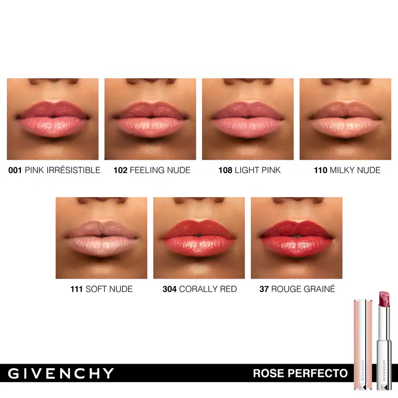 Givenchy Rosé Perfecto Lip Balm 201 Milky Pink - Bálsamo Labial 2,8g