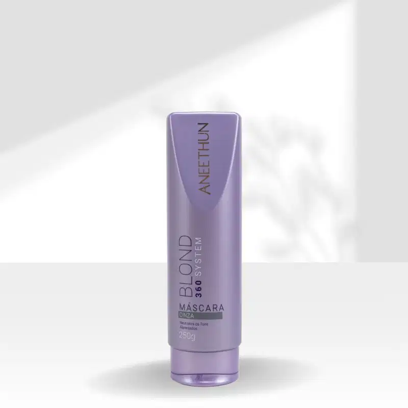 Máscara Aneethun Blond 360 Cinza Matizante 250g
