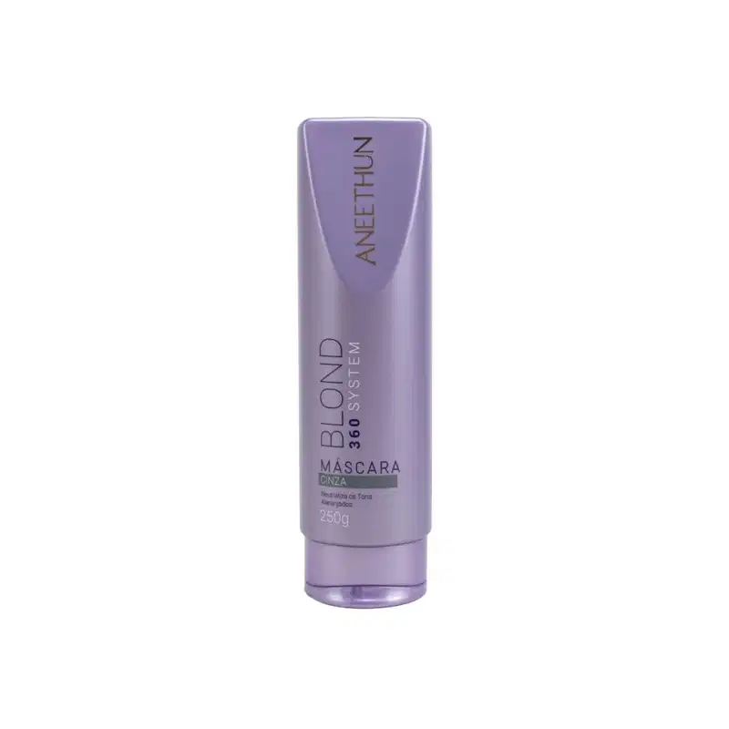 Máscara Aneethun Blond 360 Cinza Matizante 250g