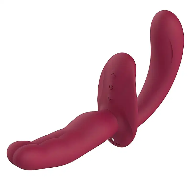 Vibrador Strapless Controle Remoto Olive 10 Vibrações Recarregável Flexível