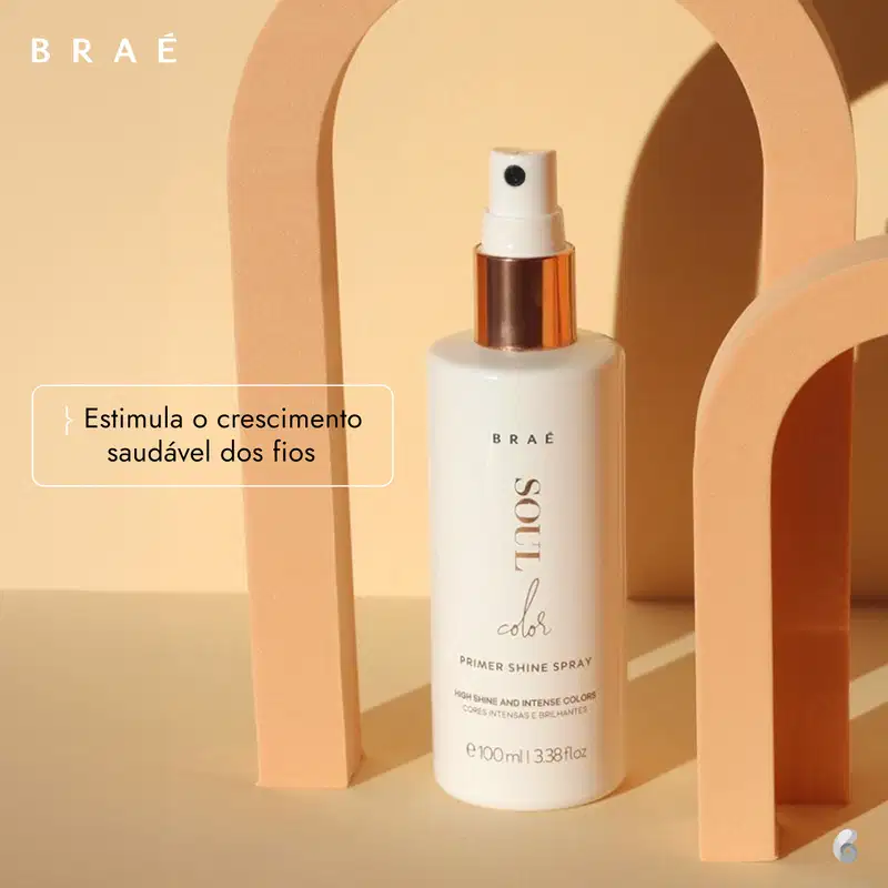 Braé Soul Color Primer Shine Spray - Leave-In 100ml
