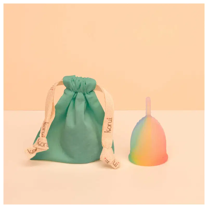 Korui Bela Gil Arco-íris Leve - Coletor Menstrual