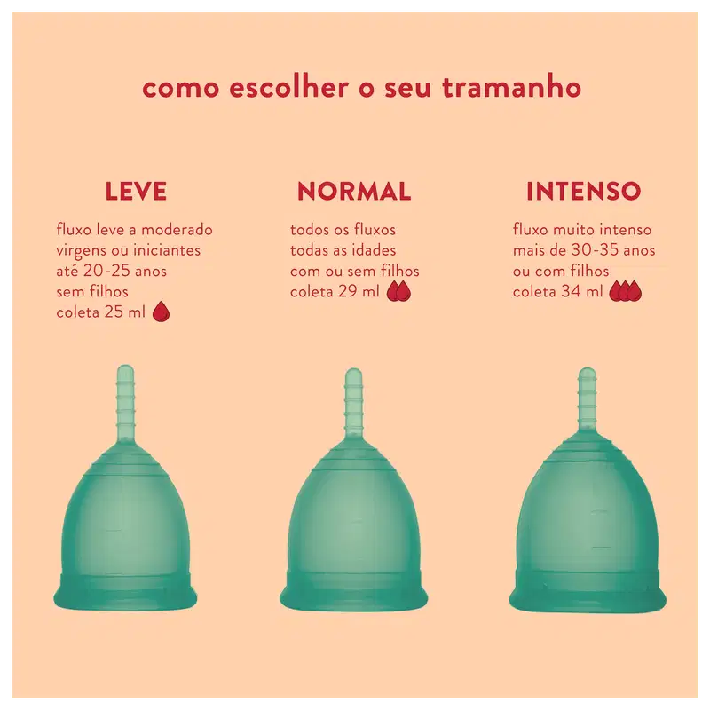 Korui Flor de Cerejeira Normal - Coletor Menstrual