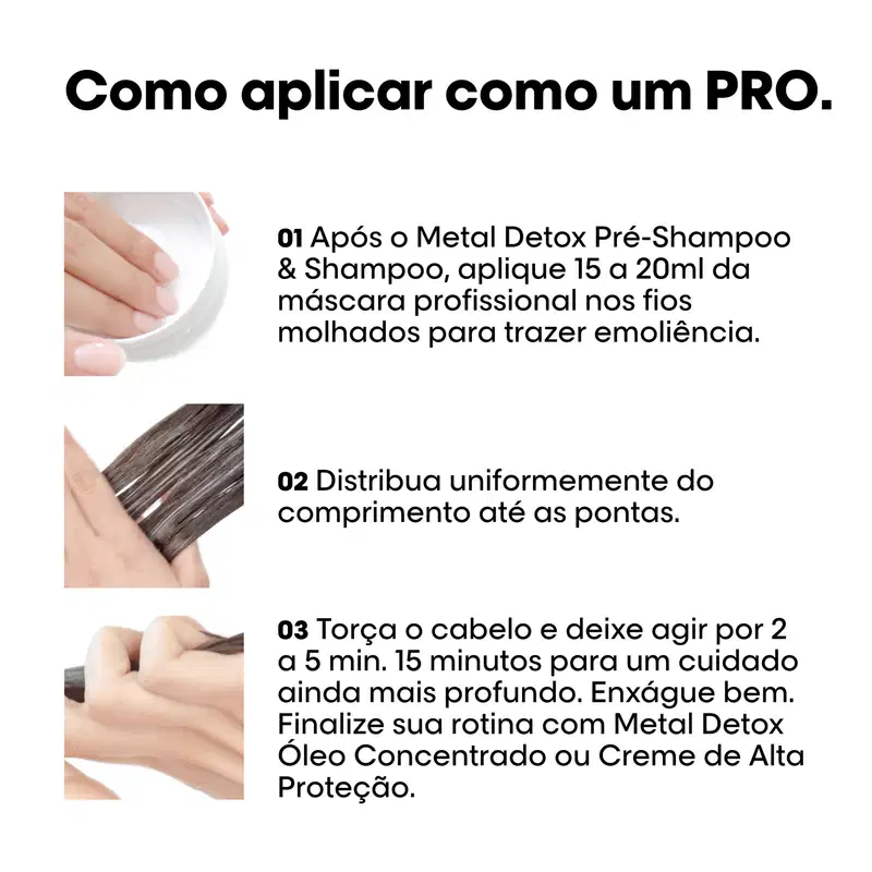 L'Oréal Professionnel Metal Detox - Máscara Capilar 250ml