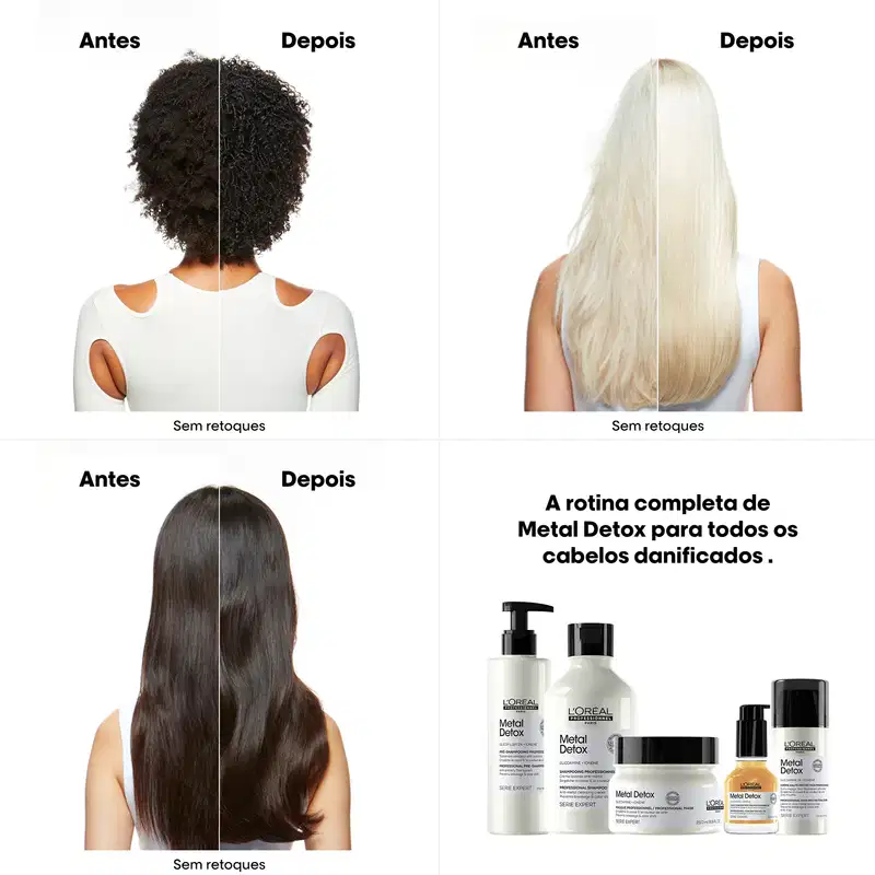 L'Oréal Professionnel Metal Detox - Máscara Capilar 250ml