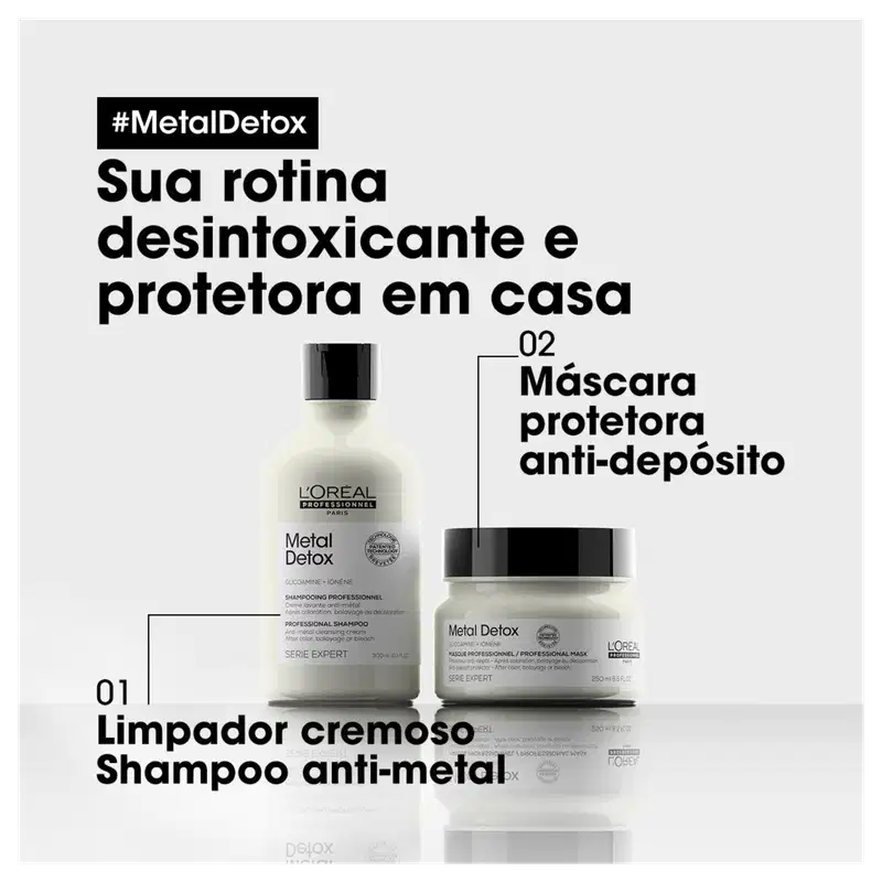 L'Oréal Professionnel Metal Detox - Máscara Capilar 500ml