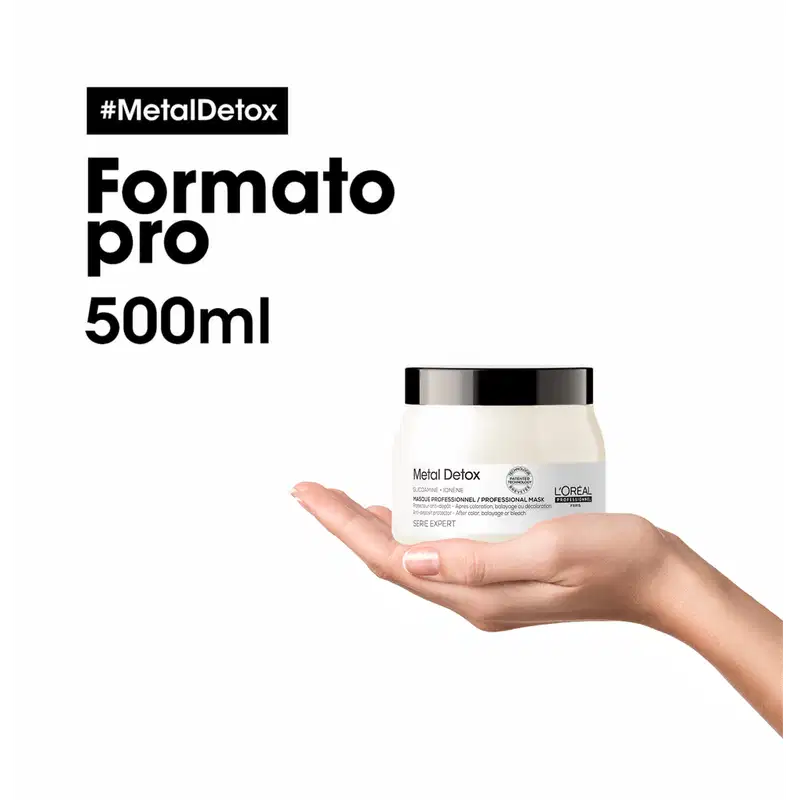 L'Oréal Professionnel Metal Detox - Máscara Capilar 500ml