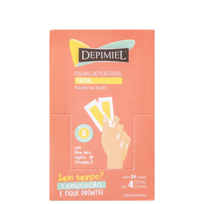 Depimiel - Folhas Depilatórias Faciais (4 Unidades)