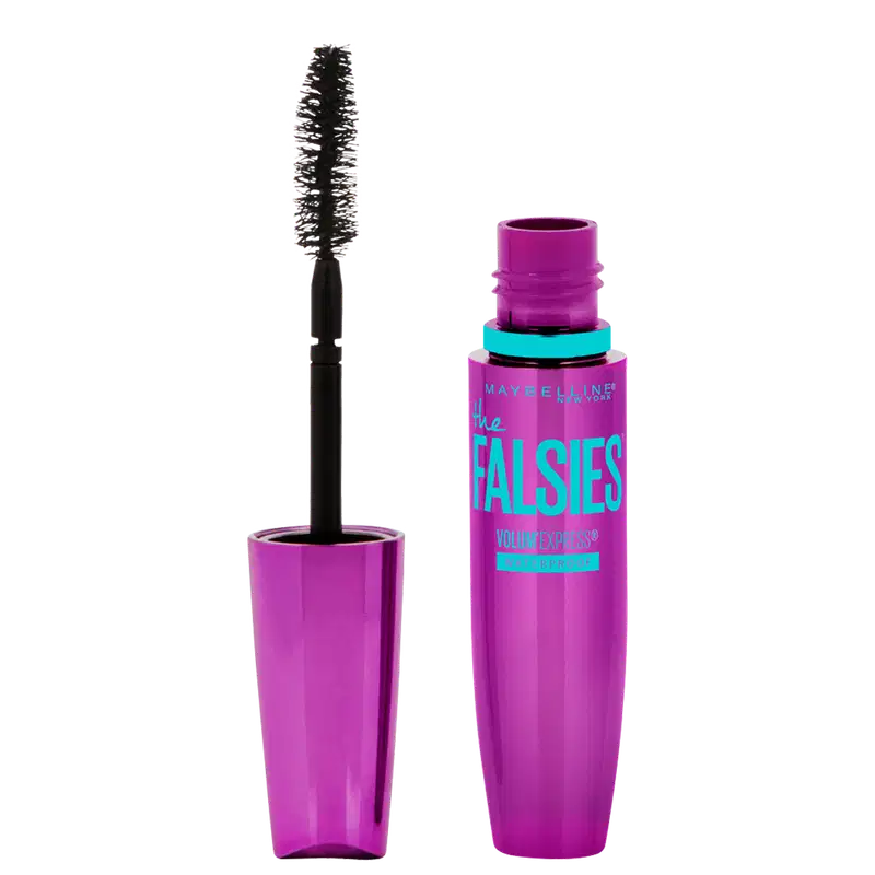 Maybelline The Falsies Volum'Express à Prova D'água Preto - Máscara de Cílios 7,5ml