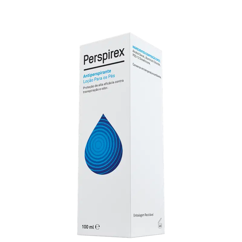 Perspirex Loção - Desodorante para Pés 100ml