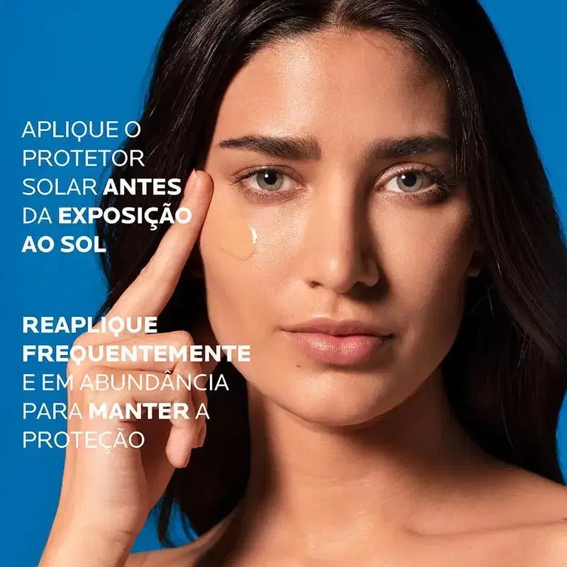 Modo de uso: Aplique a quantidade ideal do protetor solar antes da exposição ao sol. Pode ser incluído como parte da sua rotina de maquiagem. Reaaplique o produto para manter a proteção solar ao longo do dia.