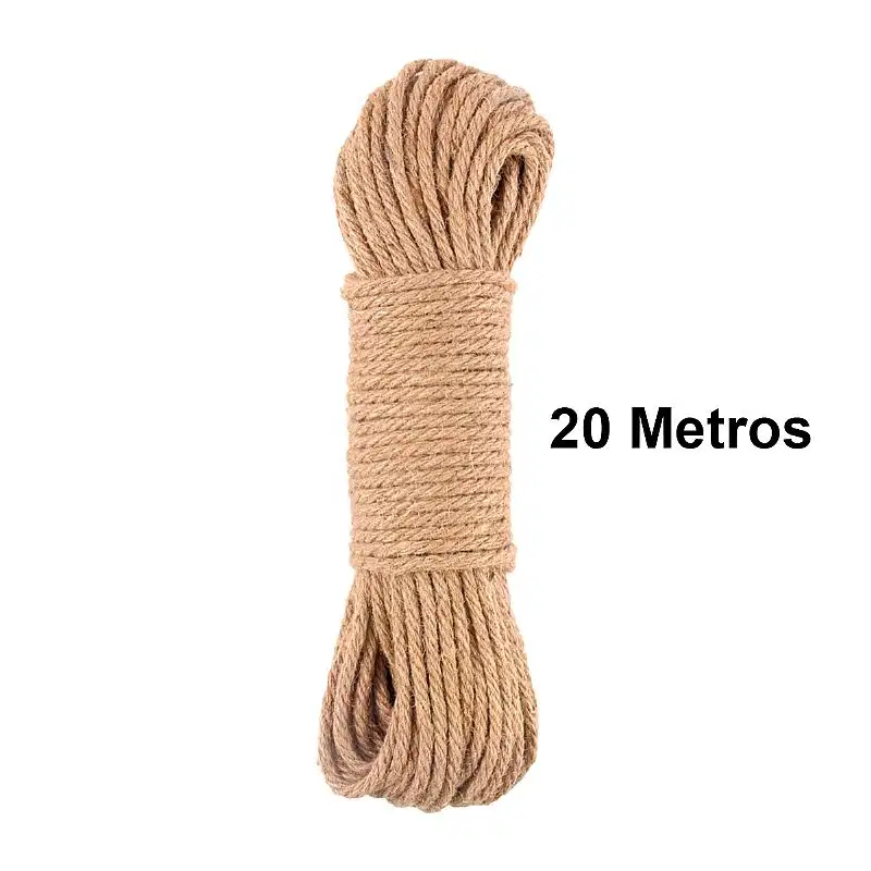 Corda Sado de Fibra Natural para Bondage 20 Metros