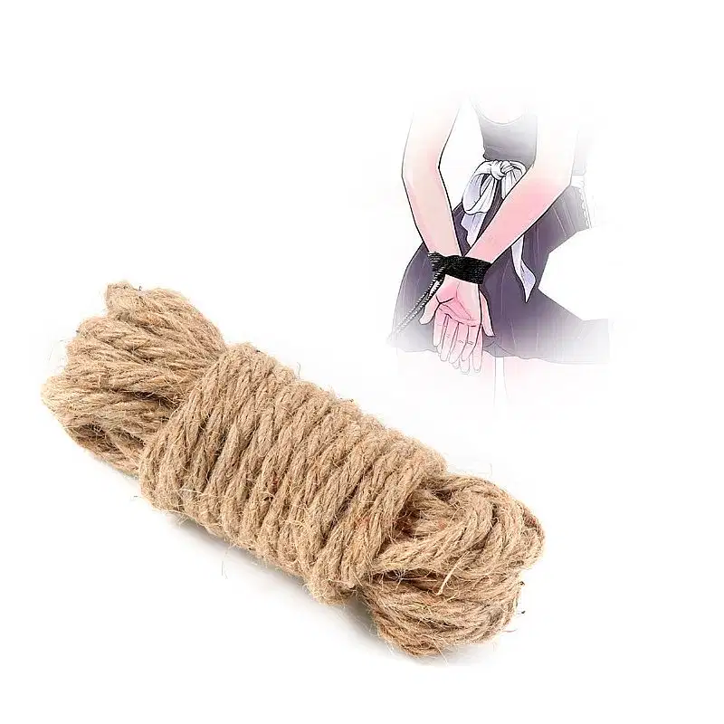 Corda Sado de Fibra Natural para Bondage 20 Metros
