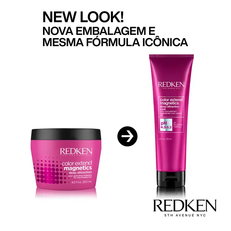 Redken Color Extend Magnetics Deep Attraction - Máscara Capilar 250ml