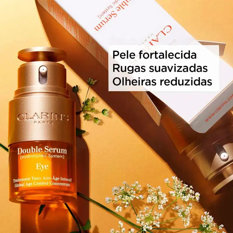 Clarins DOUBLE SERUM Eye - Sérum para Área dos Olhos 20ml