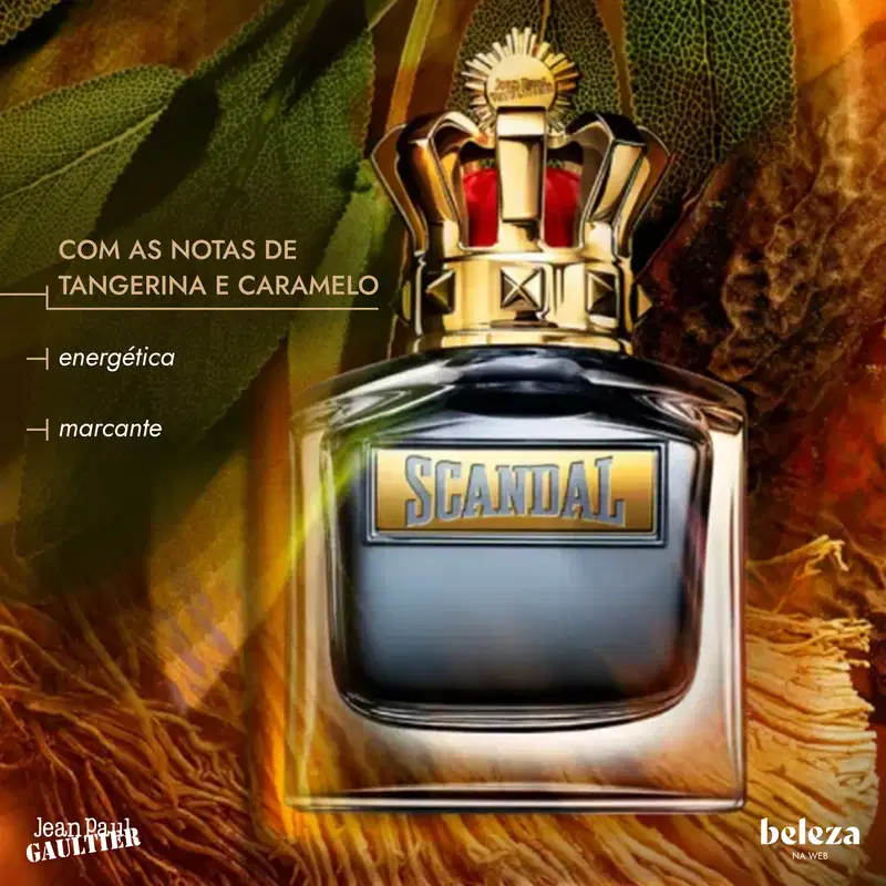 Scandal Pour Homme Jean Paul Gaultier Eau de Toilette - Perfume Masculino 100ml