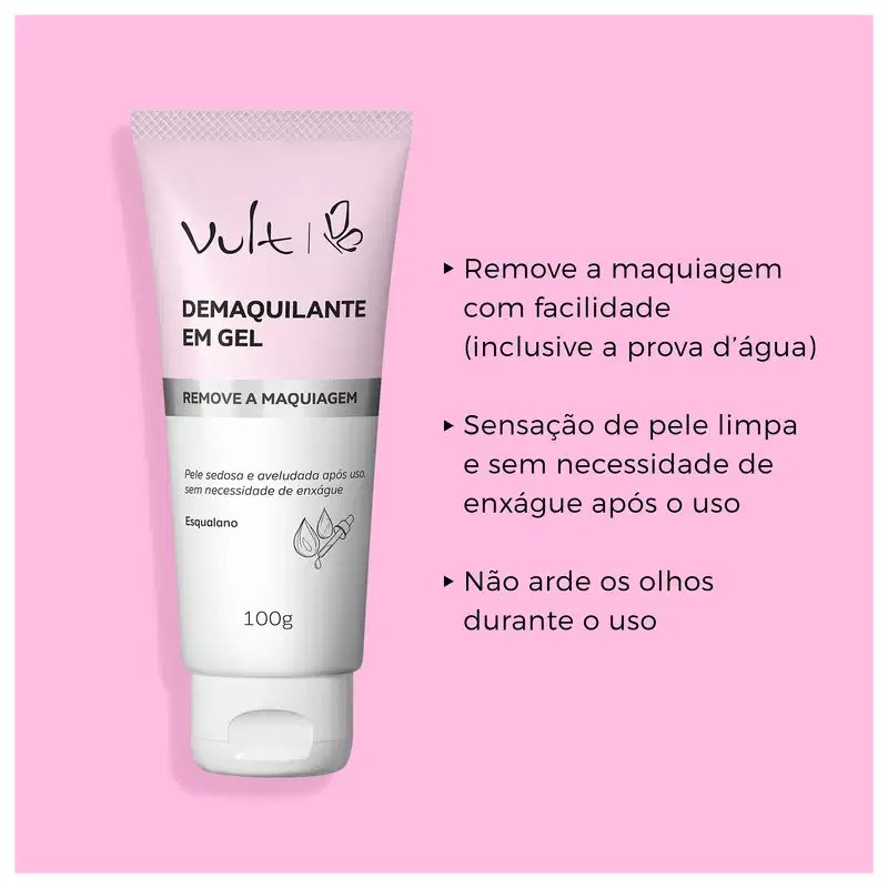 Demaquilante Em Gel 100g