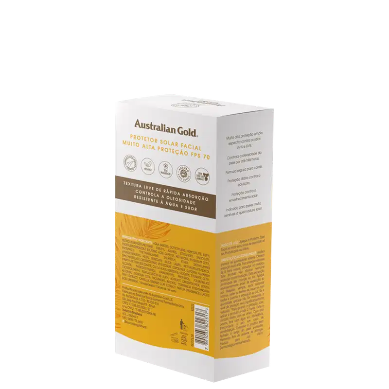 Australian Gold FPS 70 - Protetor Solar Facial 50g