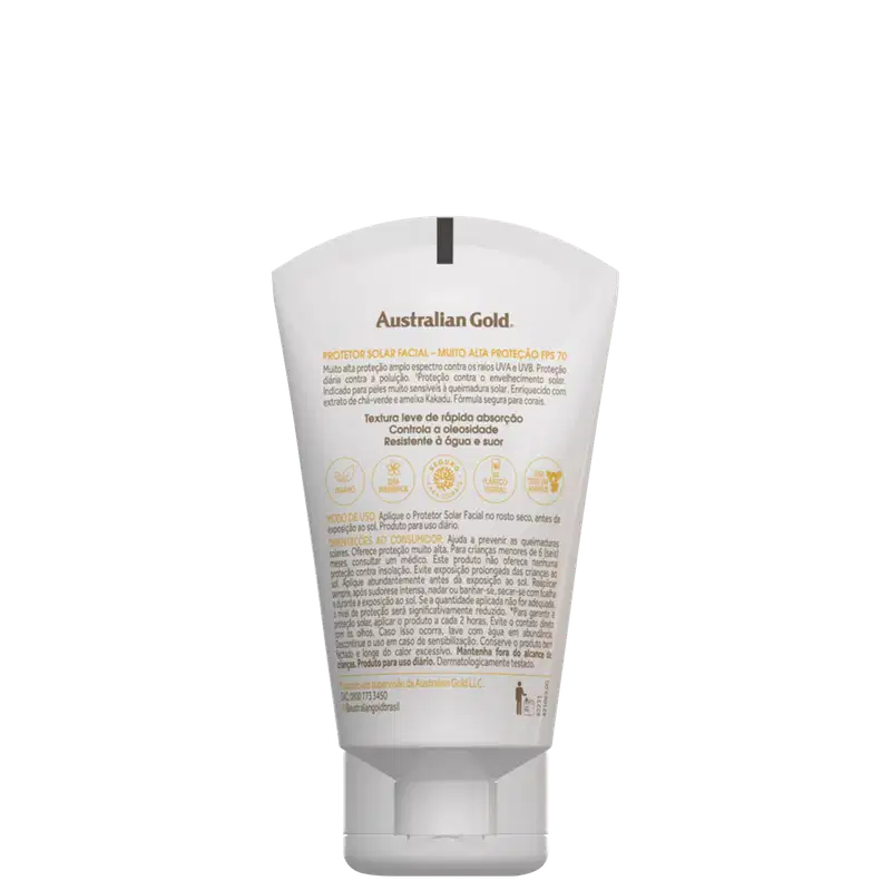 Australian Gold FPS 70 - Protetor Solar Facial 50g