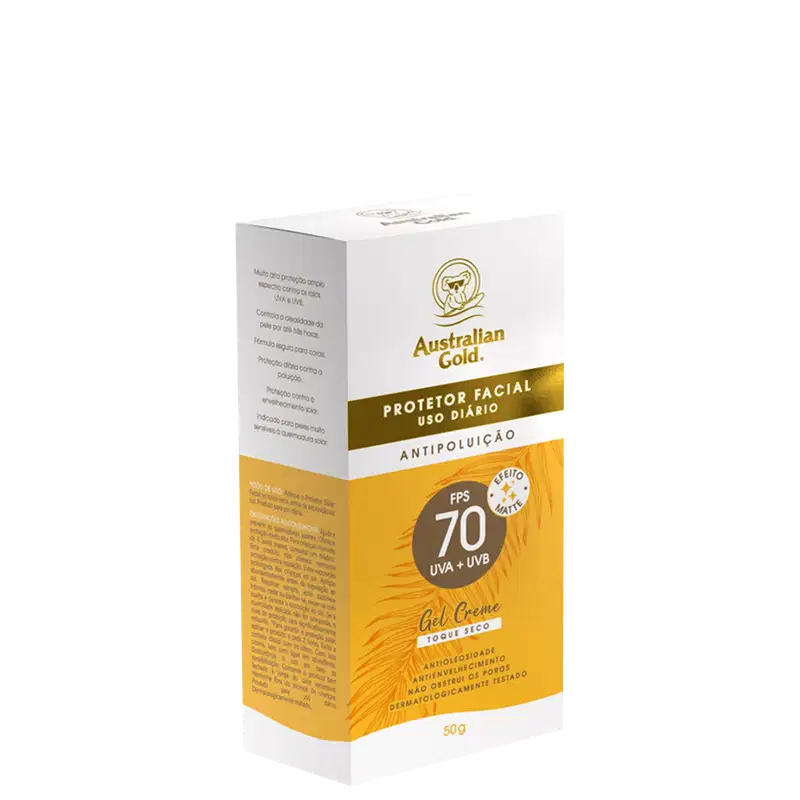 Australian Gold FPS 70 - Protetor Solar Facial 50g