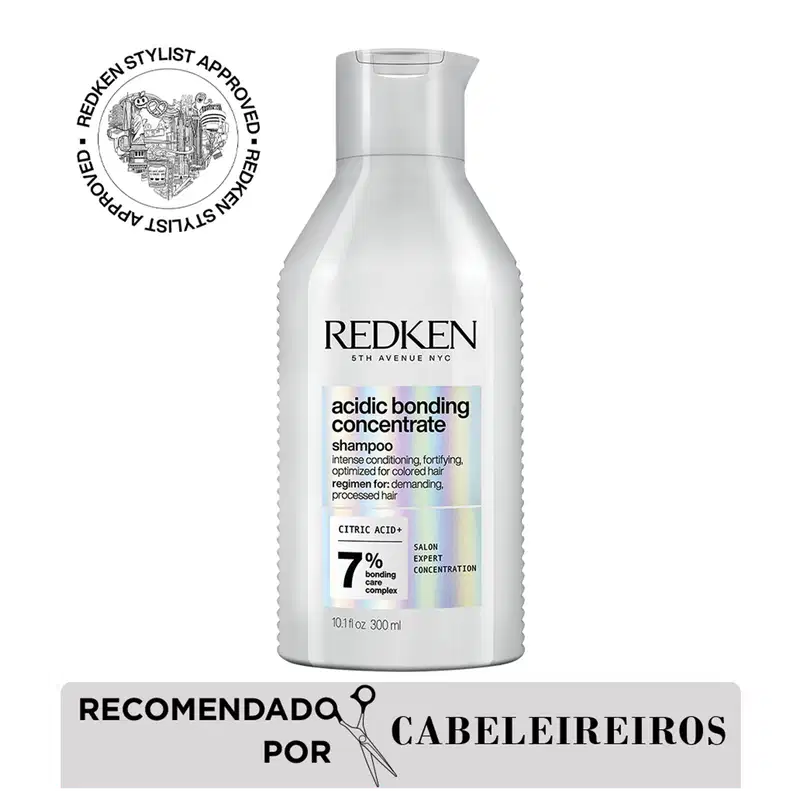 Recomendado por cabeleireiros.
