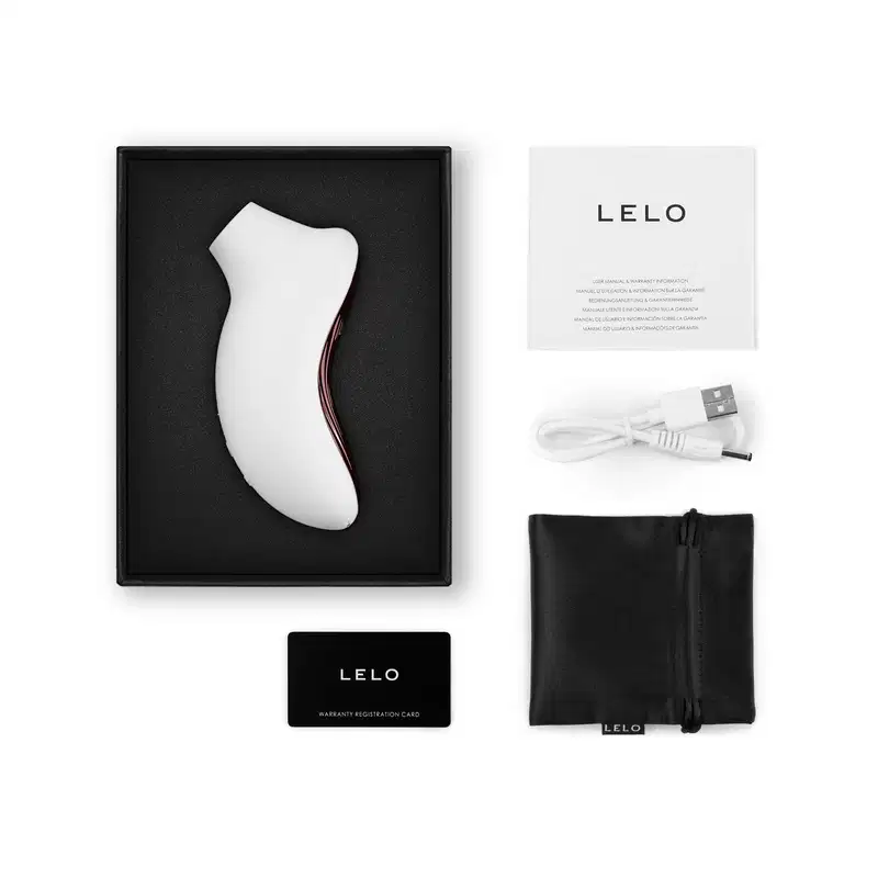 LELO SONA 3 Sugador de Clitóris Estimulador Sônico com App Recarregável - Crean