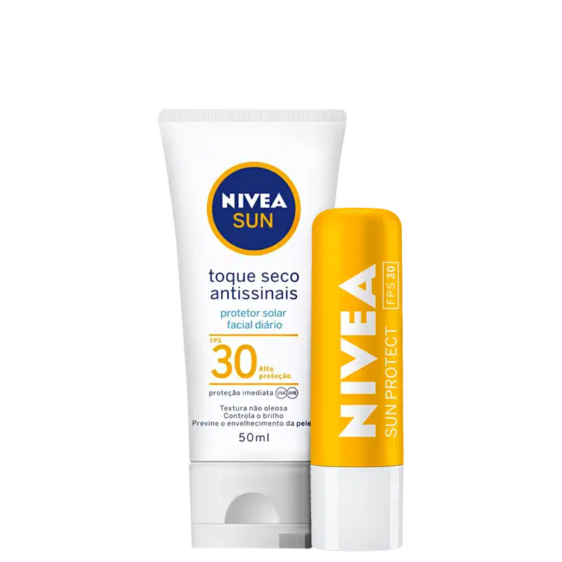 Kit NIVEA Sun Duo Protect (2 Produtos)