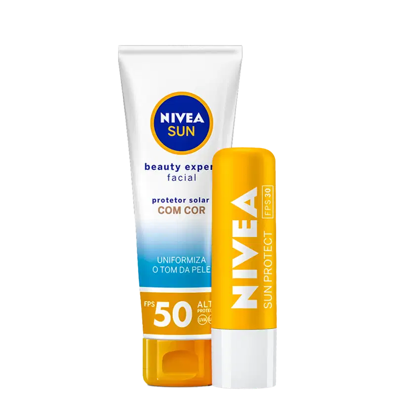 Kit NIVEA Sun Beauty Expert Protect (2 Produtos)