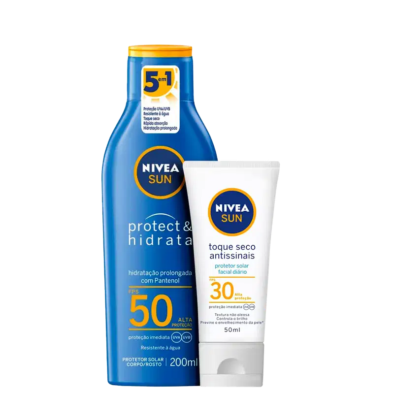 Kit NIVEA Duo Protect Antissinais (2 Produtos)