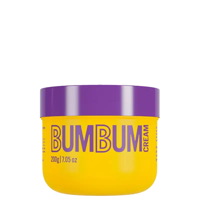 A imagem mostra o Creme Corporal Bumbum Cream da marca Beleza Brasileira.