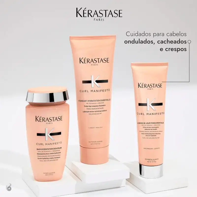 Kit Kérastase Curl Manifesto Fondamentale (3 Produtos)