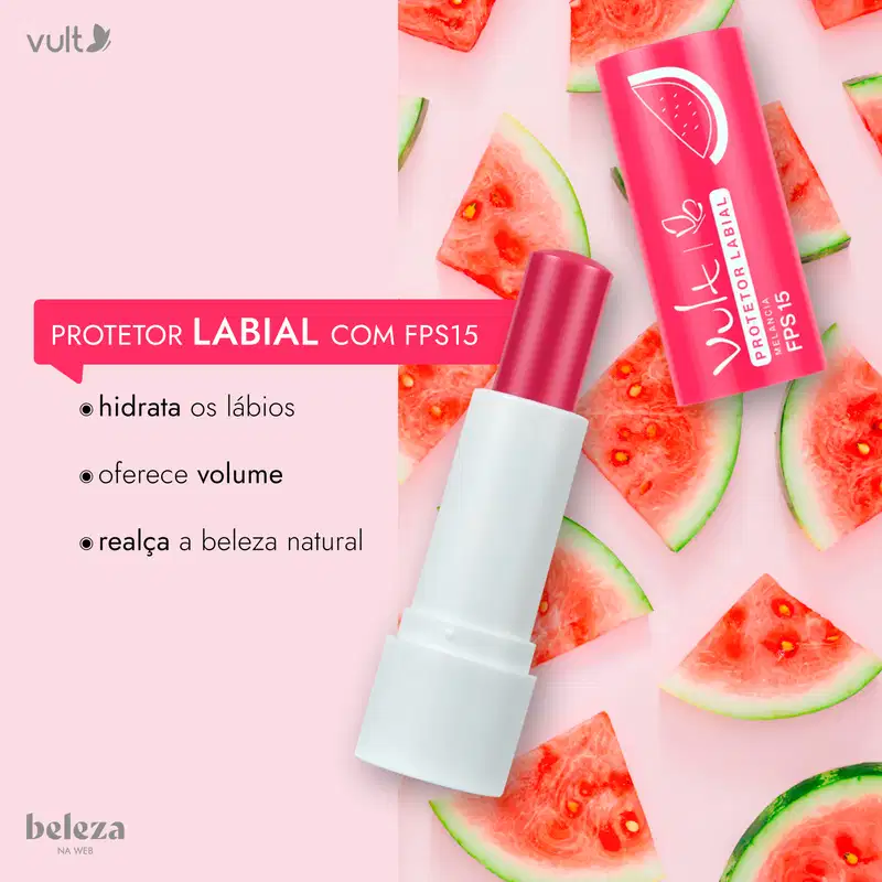 Vult Balm Melancia - Protetor Labial 3,5g