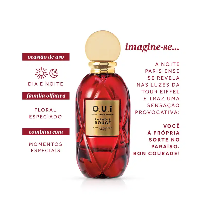 O.U.i Paradis Rouge Eau de Parfum 30ml