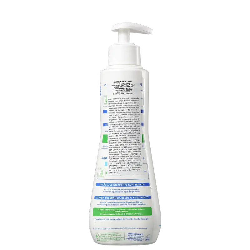 Mustela Bébé Hydra - Loção Hidratante Corporal 300ml