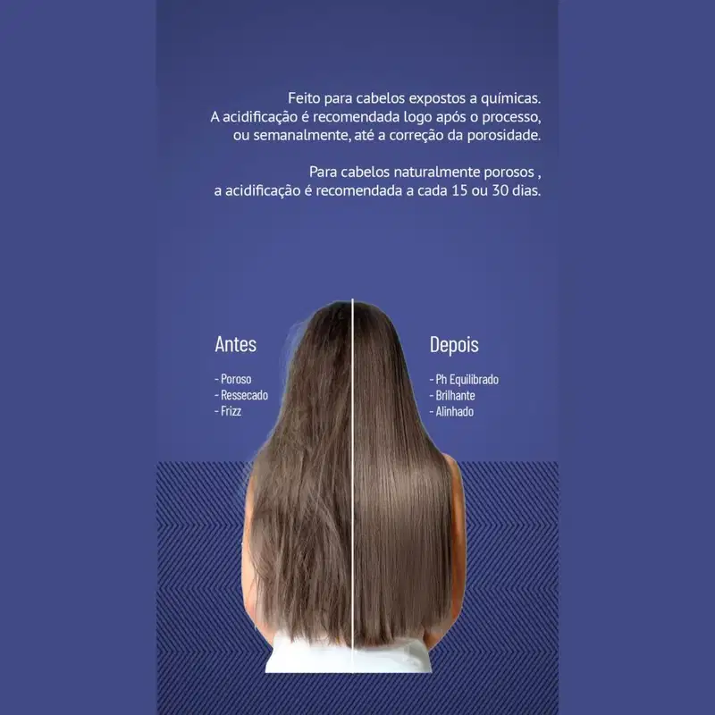 2 Acidificante Capilar Soft Hair 120ml Tratamento Regula Ph