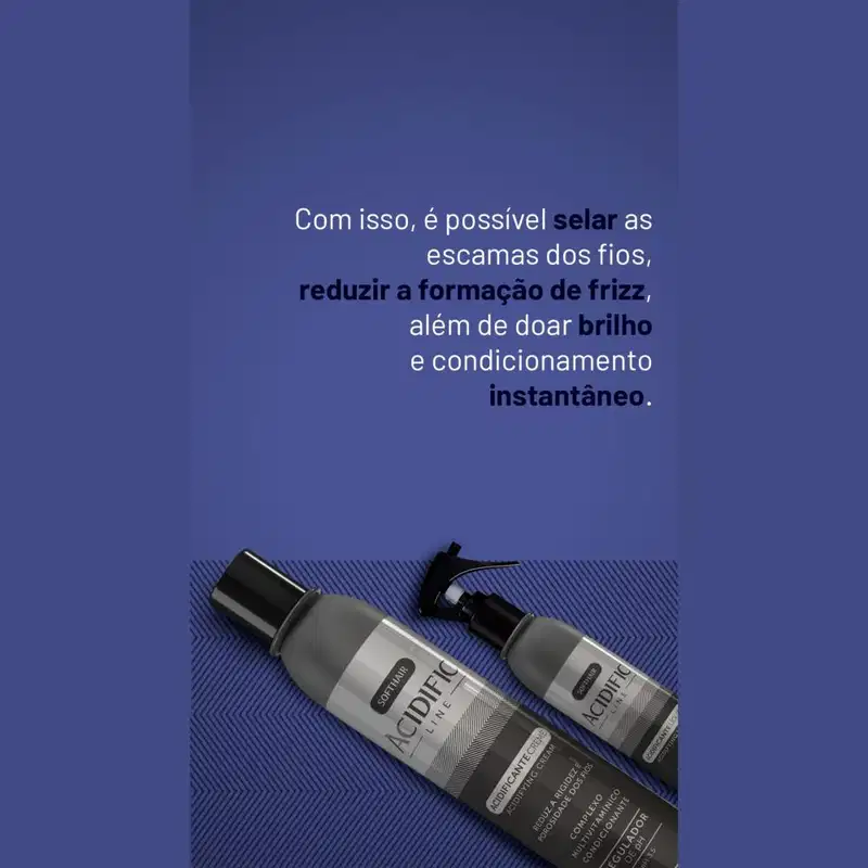 2 Acidificante Capilar Soft Hair 120ml Tratamento Regula Ph