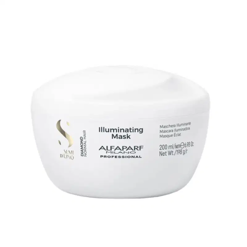 Kit Alfaparf Semi di Lino Diamond -Sh 250ml + Cond 200ml + Másc 200ml