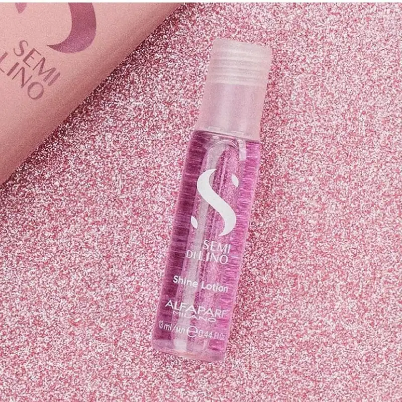 Kit Ampola Rosa Alfaparf Semi Di Lino Sublime Shine Lotion (12x13ml)