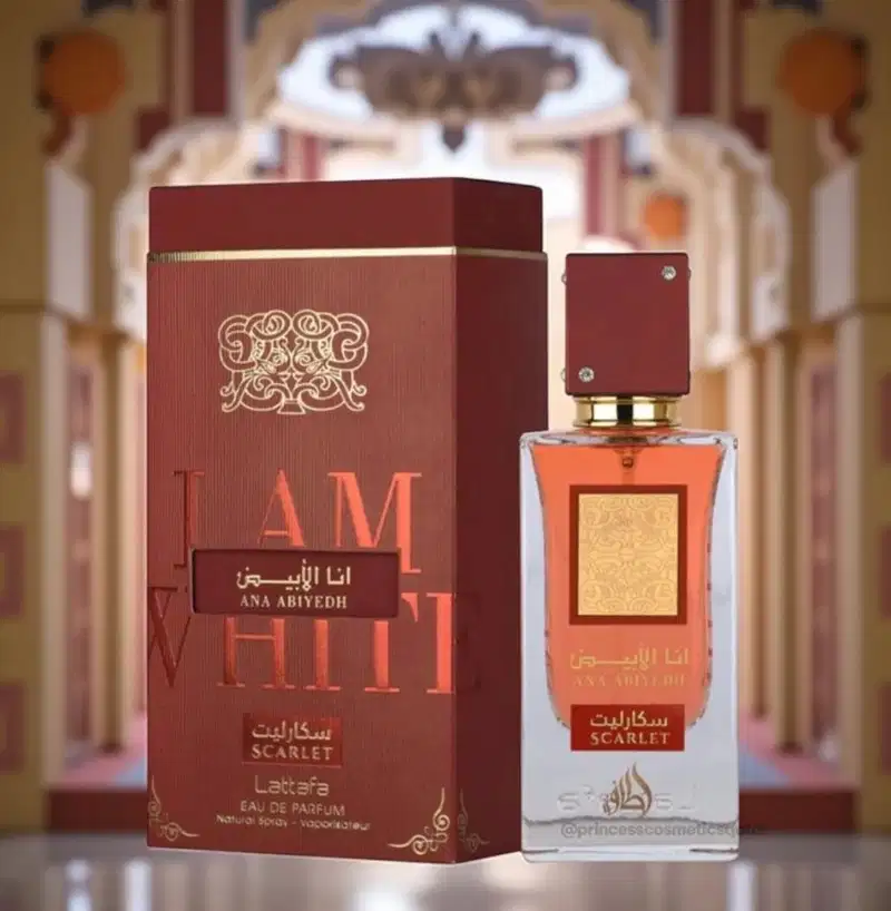 Ana Abiyedh Scarlet Lattafa Perfumes Eau de Parfum - Perfume Feminino 60ml