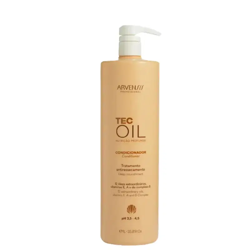 Arvensis Tec Oil - Shampoo 1L + Condicionador 1L