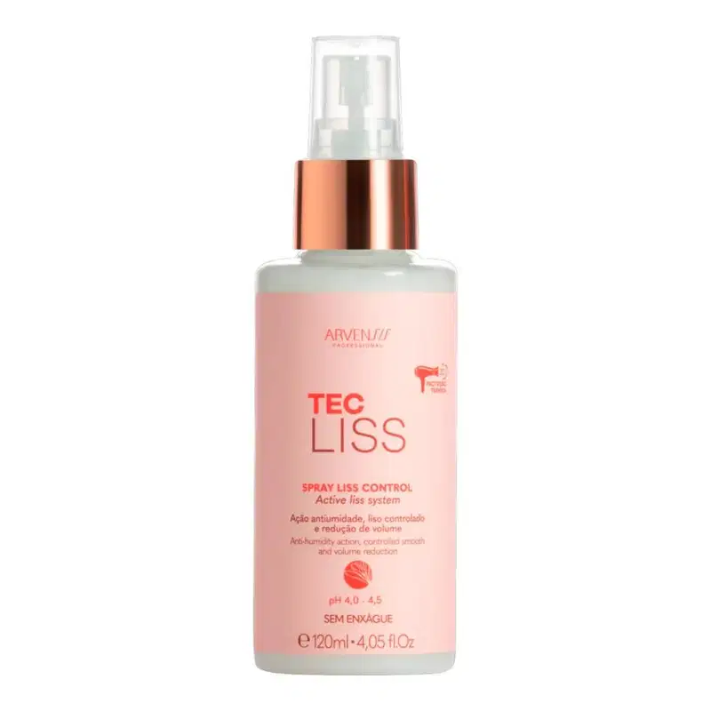Kit Arvensis Tec Liss - Shampoo 1000ml + Condicionador 1000ml + Finalizador 120ml