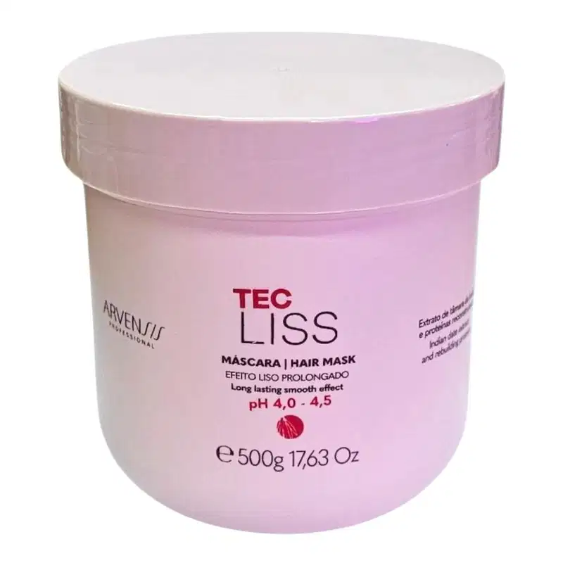 Kit Arvensis Tec Liss - Shampoo 1000ml + Máscara 500g + Finalizador 120ml