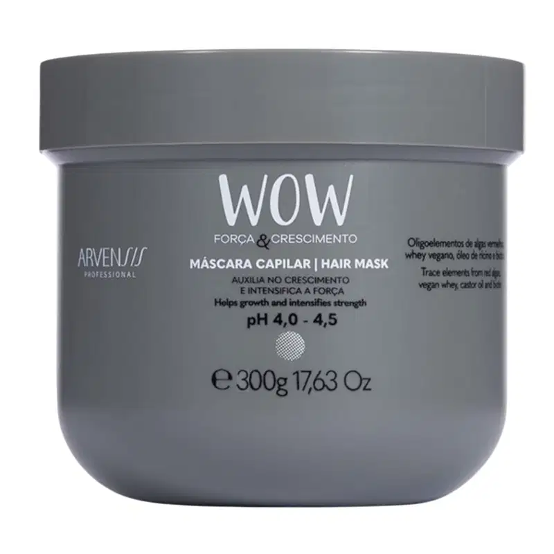 Kit Arvensis WOW Força e Crescimento - Shampoo 300ml + Máscara 300g