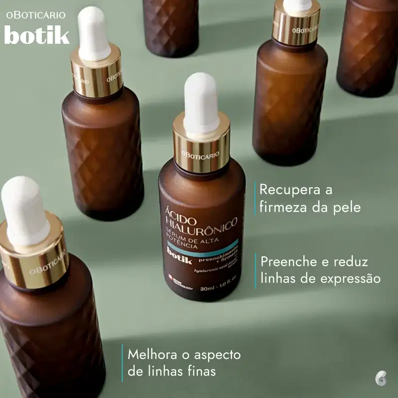 Kit Botik o Boticário Ácido Hialurônico FPS50 Duo (2 Produtos)
